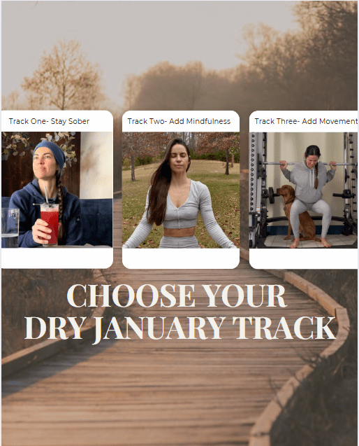 Choose Your Dry January Track&nbsp;🛤️